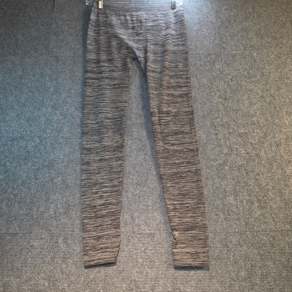 Eye Candy Leggings Women S/M Grey Space Dye Excellent Stretch Athleisure